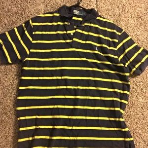 Large striped Polo.
